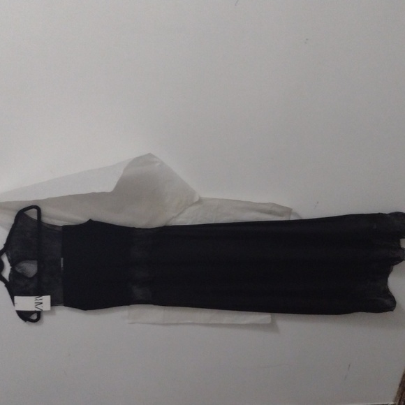 ZARA Sultry Silk Slip Lace Art Deco Flapper Dress NWT - Picture 11 of 13